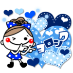 おしゃかわガーリー毎日使えるスタンプ