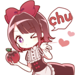 気持ちを伝える♡白雪ちゃんスタンプ