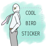 オシャレメッセージ★やたらカッコイイ鳥1