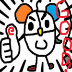 マウスだけにマウス絵スタンプ