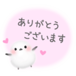 雪の妖精シマエナガ（敬語）