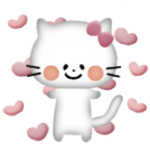 背景が動く！ぷくかわちびねこ♡