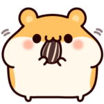 ハムスターの日常メッセージ