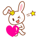 うさちゃんのかわいい日常