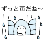 天気・自然災害用スタンプ