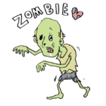 ゾンビってかわいいものですねぇ