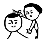 シュールなサインペン画