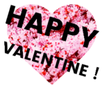 バレンタインに使いたいスタンプ