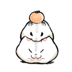 冬の怠惰なジャンガリアンハムスター３