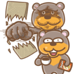 エロっくま・何かを企むマレーグマの日常