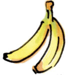 バナナで会話する