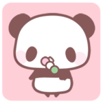 動くパンダとシマエナガ（季節の行事）