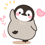 ほのぼの子ペンギン