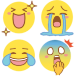 結局これが一番使う絵文字風スタンプ☆動く