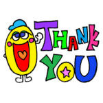 カラフル★デカ文字メッセージスタンプ