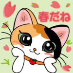 三毛猫ちゃんスタンプ part2