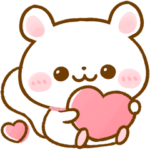 ふわふわ♡スタンプ