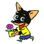 おちつけ、ミニピン。