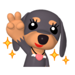 3D ダックスフレンズ バレンタイン入り