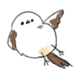 程々に雑なシマエナガさん