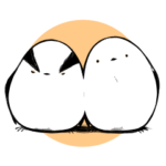 はしゃぐシマエナガ 2