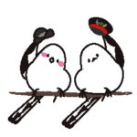 シマエナガのさっぴーとポロちゃん(第2弾）