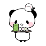 動くパンダとシマエナガ