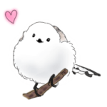 シマエナガ（線画）