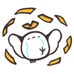 お金を使いすぎるシマエナガ１