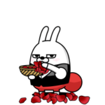 動く 擦れうさぎ26