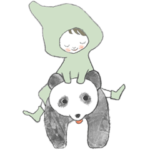ほっこりこども６《パンダも登場》