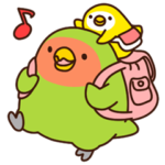 コザクラインコのしげもちくん 1