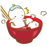 しろまる。のゆるいスタンプ5