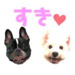 おもちとふじまるのファンへ捧ぐスタンプ