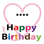 カスタム！お祝いとありがとう