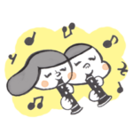 ごわすとぐりこのスタンプ