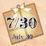 7月30日記念日BIGスタンプ