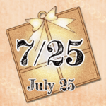 7月25日記念日BIGスタンプ
