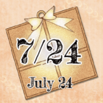 7月24日記念日BIGスタンプ