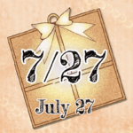 7月27日記念日BIGスタンプ