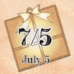 7月5日記念日BIGスタンプ