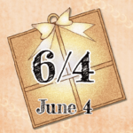 6月4日記念日BIGスタンプ