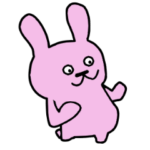 まるうさぎ　シンプルな日常会話