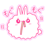 ふわふわうさぎほのかちゃん4