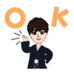 着物の日本人男性