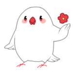 もちまる鳥 文鳥編