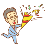 まつにぃのあいさつスタンプ