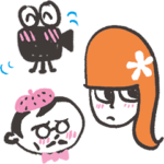 ジャックとベティの映画スタンプ