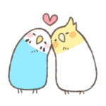 ゆるふわ小鳥さんスタンプ