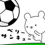 軽く使える☆サッカー好きの為のスタンプ